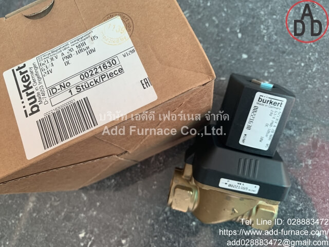 Burkert Gas Solenoid Valve 1to2inch (2);